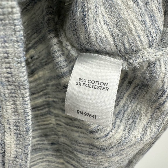 pureJill J. Jill size medium heathered gray mock neck tank top cotton blend‎ - Picture 6 of 6